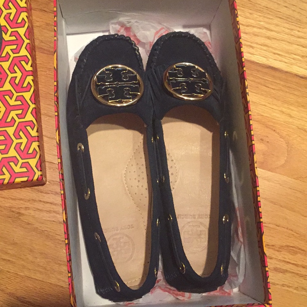 Tory Burch Suede DrivingLoafers